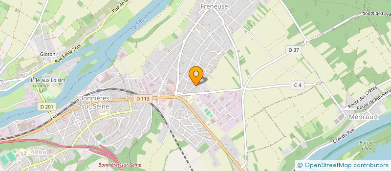 localisation de l'entreprise MADAME PEACE DUNYOH  FRENEUSE