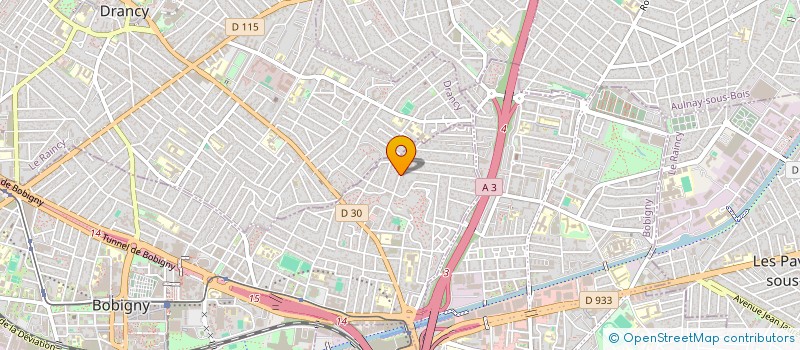 localisation de l'entreprise MADAME PEDRO PAULO CARVALHO DA SILVA GOMES  BOBIGNY