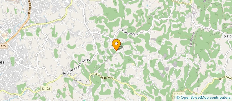 localisation de l'entreprise MADAME PEGGUY MALDHE  LES ABYMES