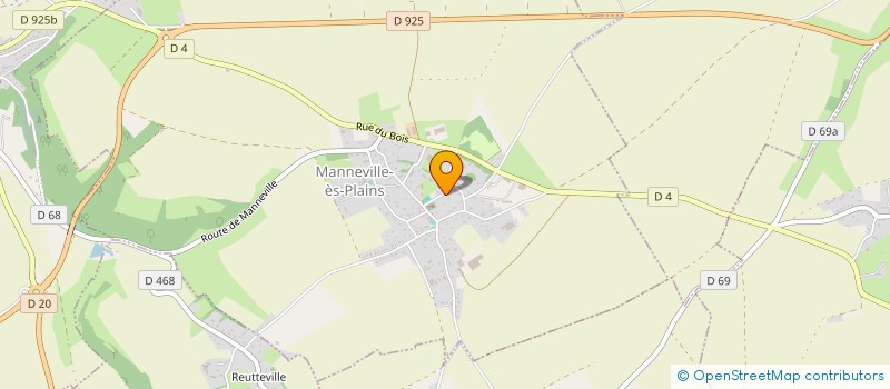 localisation de l'entreprise MADAME PEGGY AA  MANNEVILLE-ES-PLAINS