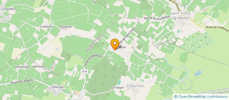 localisation de l'entreprise MADAME PEGGY ALLARD  ORDONNAC