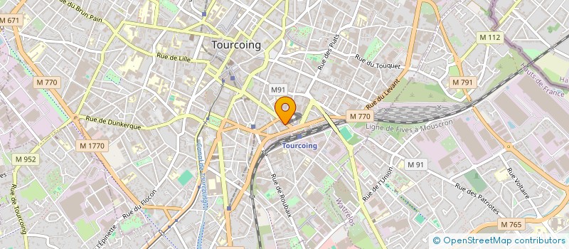 localisation de l'entreprise MADAME PEGGY ALLIOT  TOURCOING