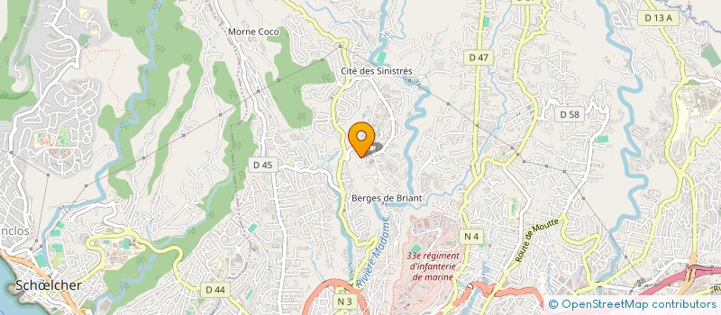 localisation de l'entreprise MADAME PEGGY ARNETON  FORT-DE-FRANCE