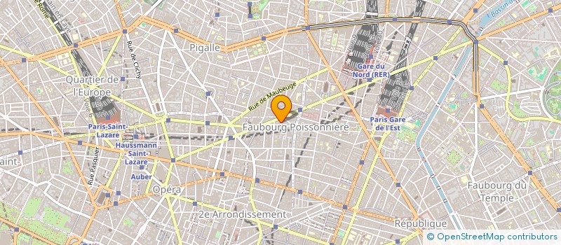 localisation de l'entreprise MADAME PEGGY BAI  PARIS