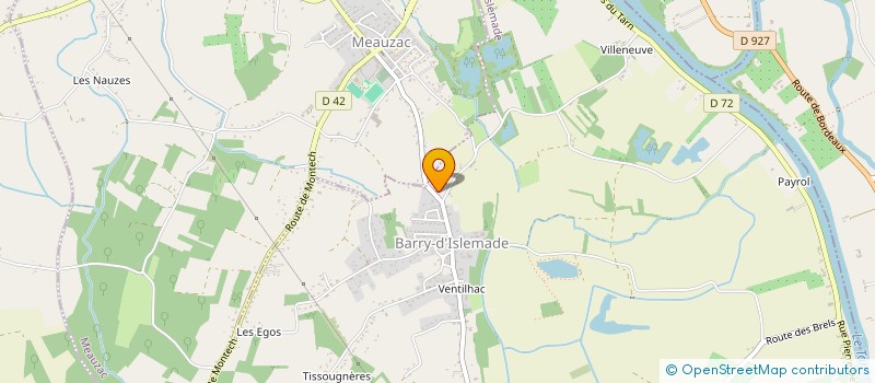 localisation de l'entreprise MADAME PEGGY BOURGEAIS  CASTELSARRASIN