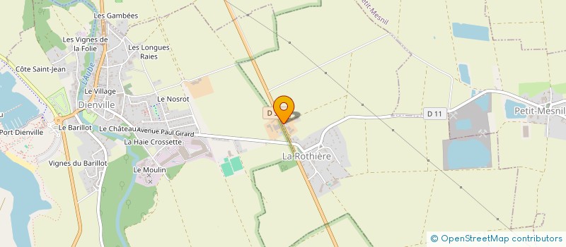 localisation de l'entreprise MADAME PEGGY CARBONNIER  LA ROTHIERE