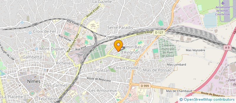 localisation de l'entreprise MADAME PEGGY CARRASCO  NIMES