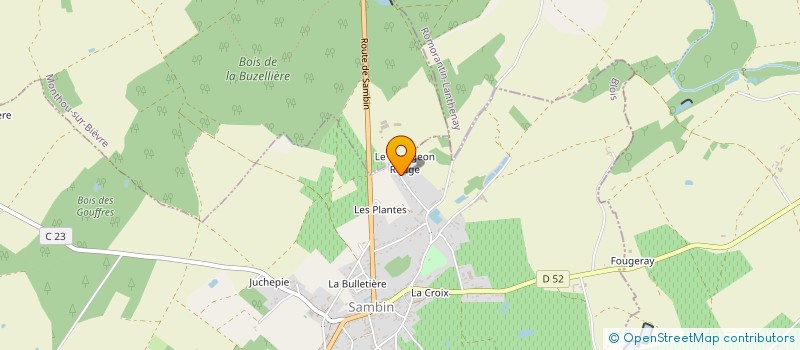 localisation de l'entreprise MADAME PEGGY CERDAN  SAMBIN