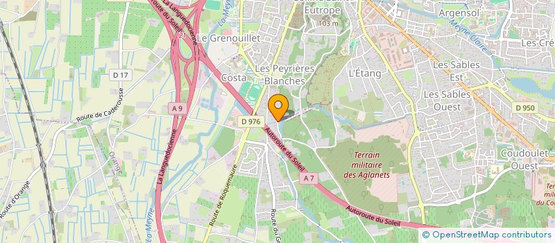 localisation de l'entreprise MADAME PEGGY CHANAVAS  ORANGE