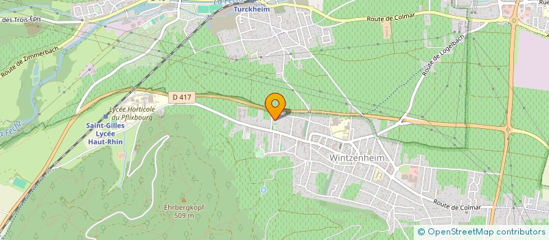 localisation de l'entreprise MADAME PEGGY COELHO  SONDERNACH