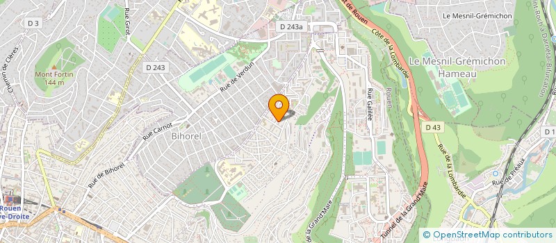 localisation de l'entreprise MADAME PEGGY DAMIOLI à ROUEN