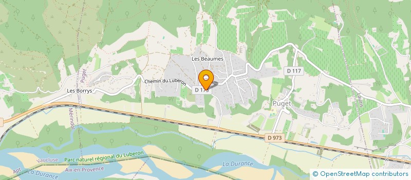 localisation de l'entreprise MADAME PEGGY DAUMAS  PUGET