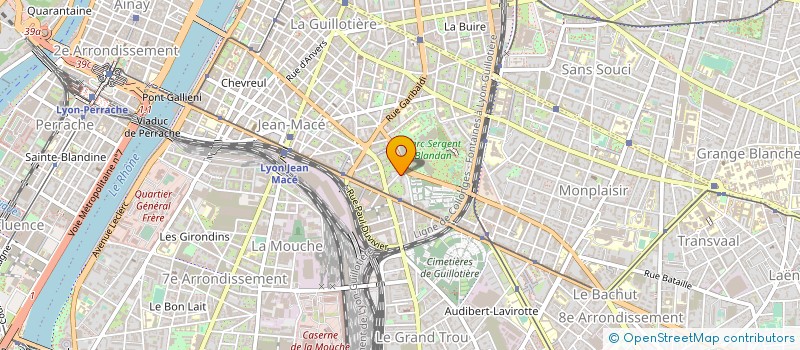 localisation de l'entreprise MADAME PEGGY DE FILIPPIS  LYON