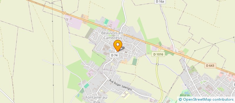 localisation de l'entreprise MADAME PEGGY DELTOUR  BEAUVOIS-EN-CAMBRESIS