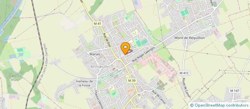 localisation de l'entreprise MADAME PEGGY DELVALLET  ANNULLIN