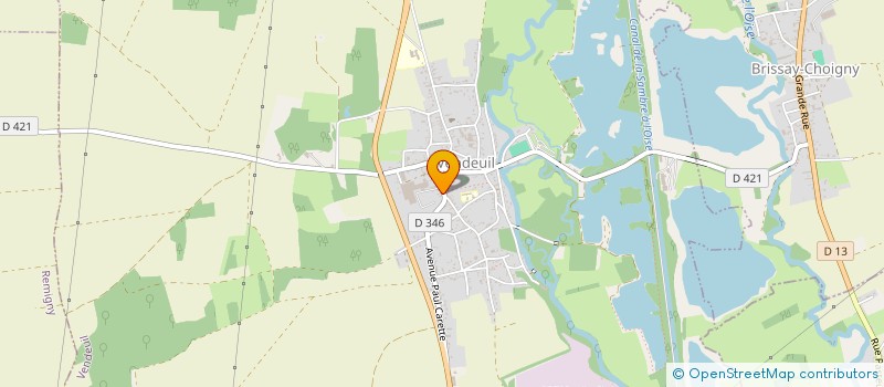 localisation de l'entreprise MADAME PEGGY DEMESY  VENDEUIL