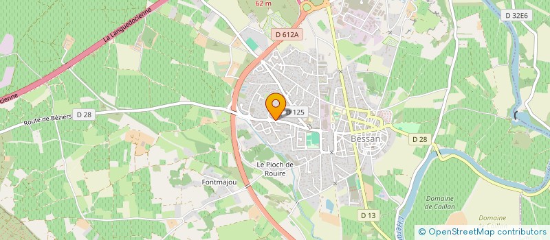 localisation de l'entreprise MADAME PEGGY DEOLA  BESSAN