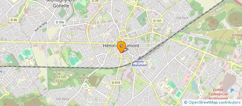 localisation de l'entreprise MADAME PEGGY DRUART à HENIN-BEAUMONT