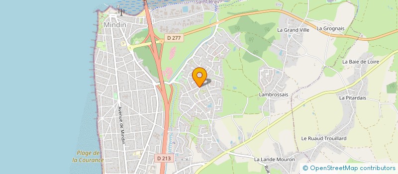 localisation de l'entreprise MADAME PEGGY DUMAND à SAINT-BREVIN-LES-PINS