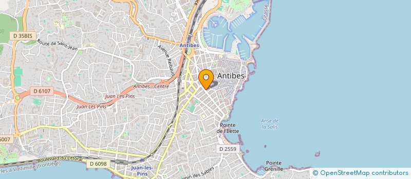 localisation de l'entreprise MADAME PEGGY FAISSOLLE  ANTIBES