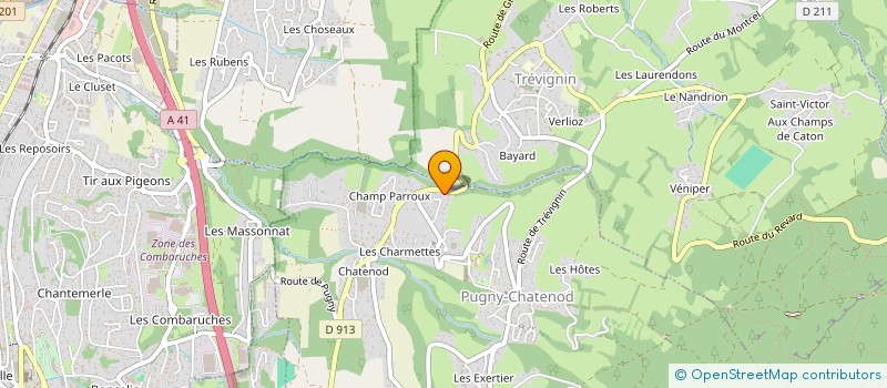 localisation de l'entreprise MADAME PEGGY FOULON  PUGNY-CHATENOD