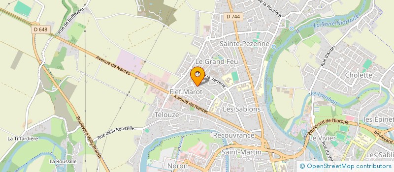 localisation de l'entreprise MADAME PEGGY GADIOU à NIORT