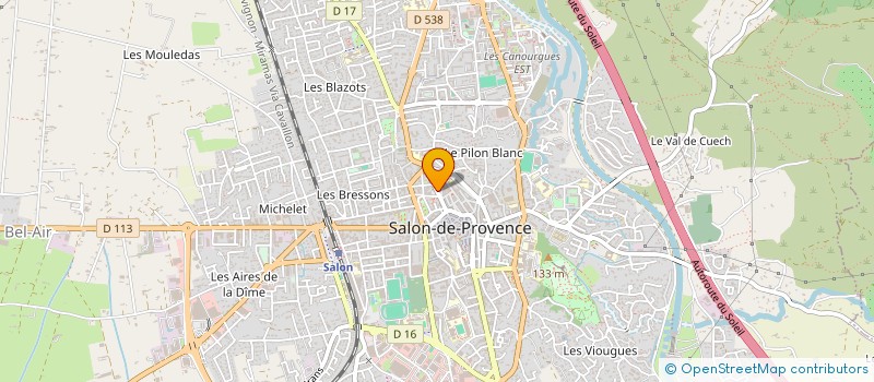 localisation de l'entreprise MADAME PEGGY GALIEGUE à SALON-DE-PROVENCE