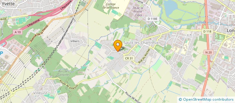 localisation de l'entreprise MADAME PEGGY GAUDEFROY  CHAMPLAN