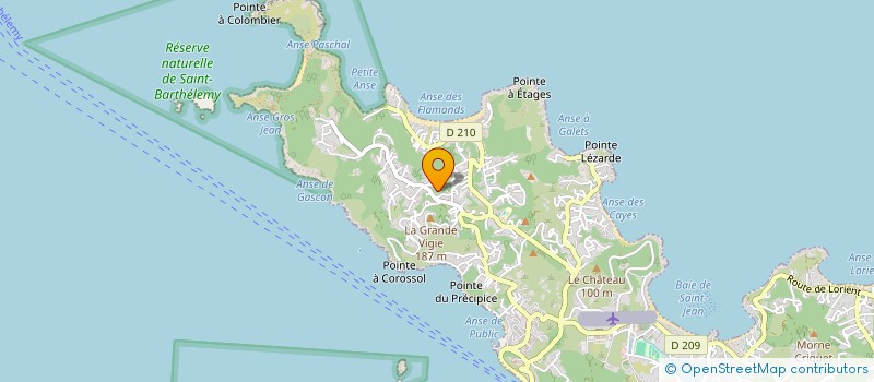 localisation de l'entreprise MADAME PEGGY GAUTIER à SAINT BARTHELEMY