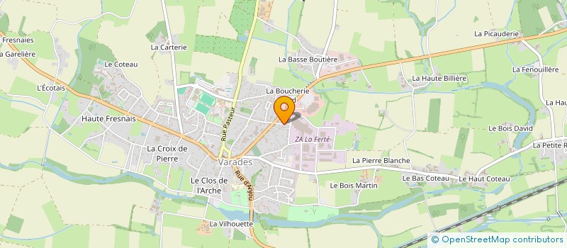 localisation de l'entreprise MADAME PEGGY GIRAUD  LOIREAUXENCE