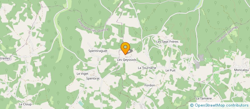 localisation de l'entreprise MADAME PEGGY GOMMERET à LA ROQUE-GAGEAC