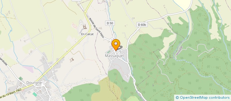 localisation de l'entreprise MADAME PEGGY GRIMALT à MASSAGUEL