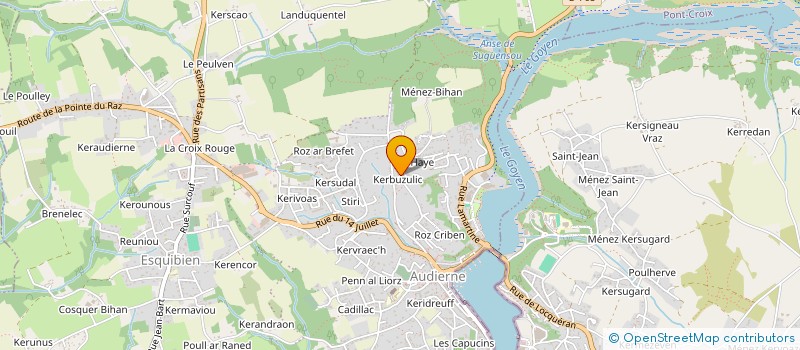 localisation de l'entreprise MADAME PEGGY HELLE  AUDIERNE