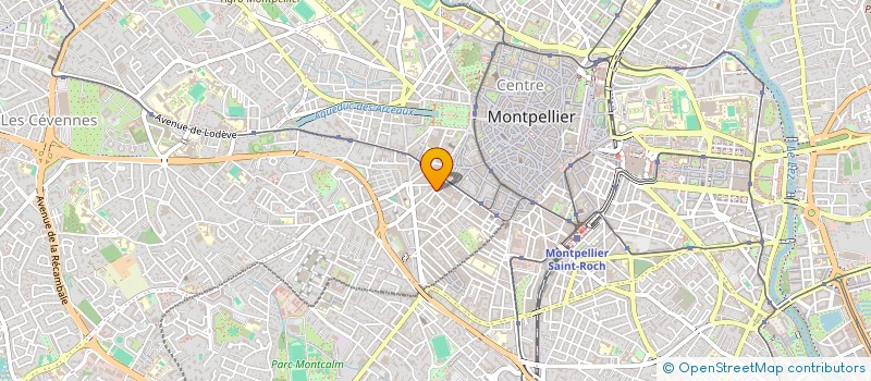 localisation de l'entreprise MADAME PEGGY HERNANDEZ à MONTPELLIER