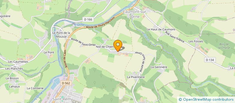 localisation de l'entreprise MADAME PEGGY JEANNE  SAINT-REMY