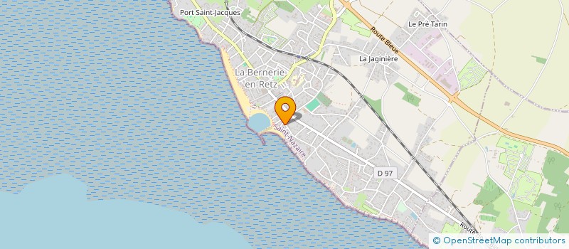 localisation de l'entreprise MADAME PEGGY JOBARD  LA BERNERIE-EN-RETZ