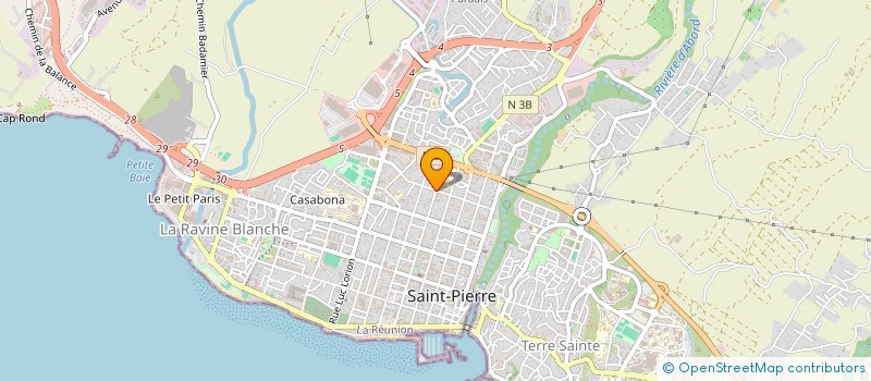 localisation de l'entreprise MADAME PEGGY KAMMERER à SAINT-PIERRE
