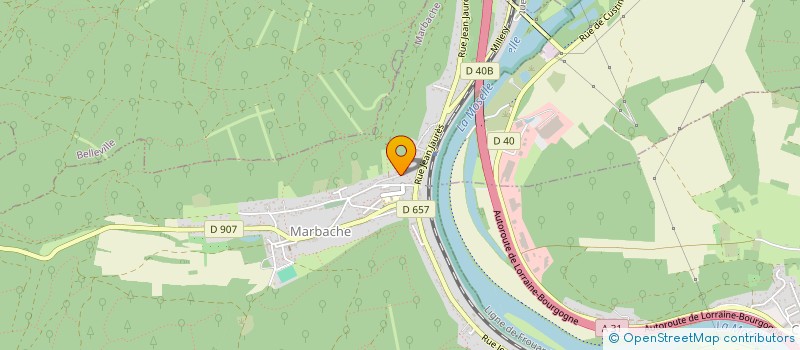 localisation de l'entreprise MADAME PEGGY KREMER  MARBACHE