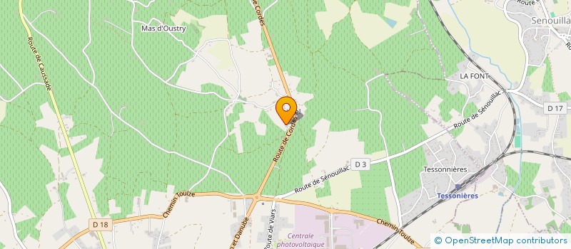 localisation de l'entreprise MADAME PEGGY LAMOTTE  GAILLAC