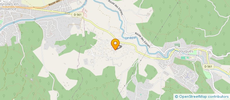 localisation de l'entreprise MADAME PEGGY LAUGIER  JOUQUES