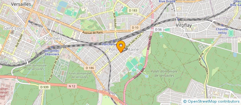 localisation de l'entreprise MADAME PEGGY LE BORGNE à VERSAILLES