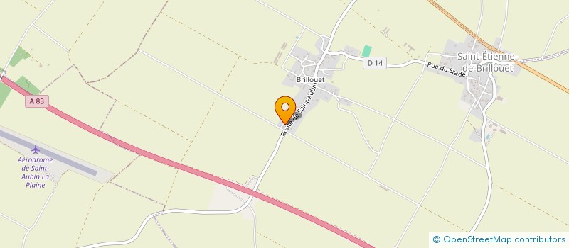 localisation de l'entreprise MADAME PEGGY LE BOURDAT  SAINT-ETIENNE-DE-BRILLOUET
