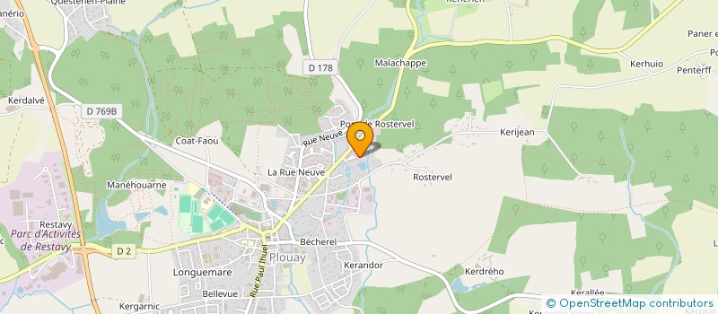 localisation de l'entreprise MADAME PEGGY LE FLOCH  PLOUAY