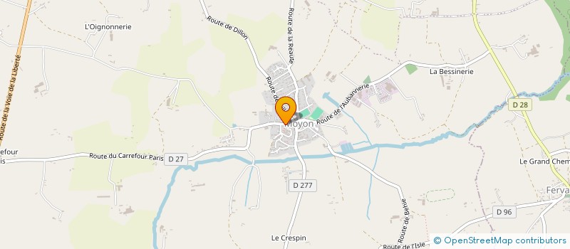 localisation de l'entreprise MADAME PEGGY LECAMUS  MOYON VILLAGES