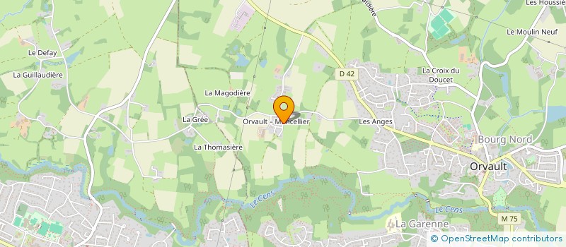 localisation de l'entreprise MADAME PEGGY LECOINTE  ORVAULT