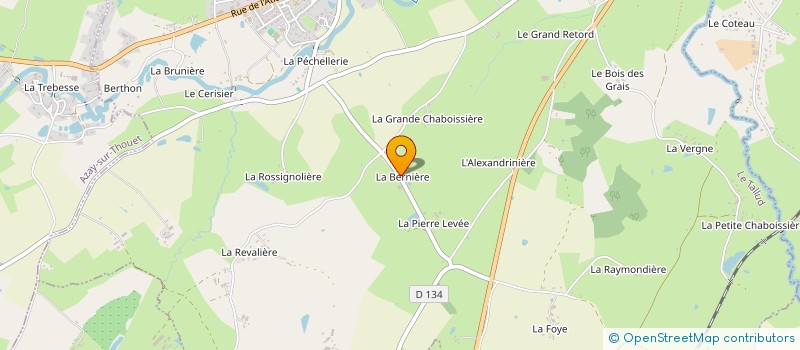 localisation de l'entreprise MADAME PEGGY LIARD  LE TALLUD