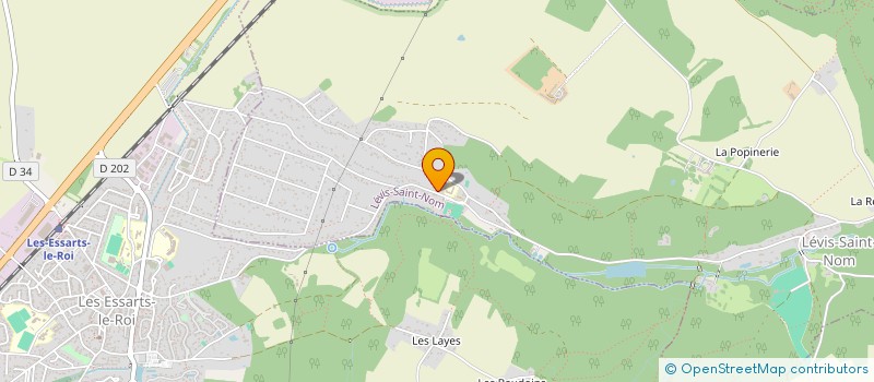 localisation de l'entreprise MADAME PEGGY LIVIGNAC  LEVIS-SAINT-NOM