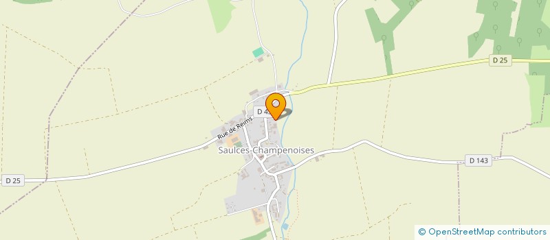 localisation de l'entreprise MADAME PEGGY MARCHAND  SAULCES-CHAMPENOISES