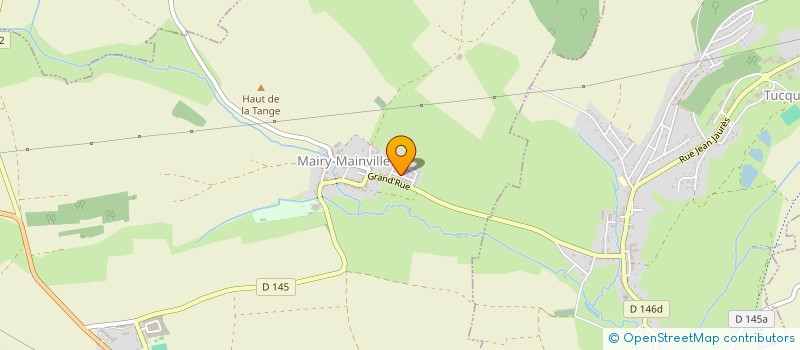 localisation de l'entreprise MADAME PEGGY MEYER  MAIRY-MAINVILLE