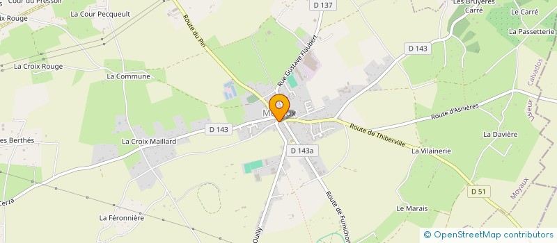 localisation de l'entreprise MADAME PEGGY MOPIN  MOYAUX